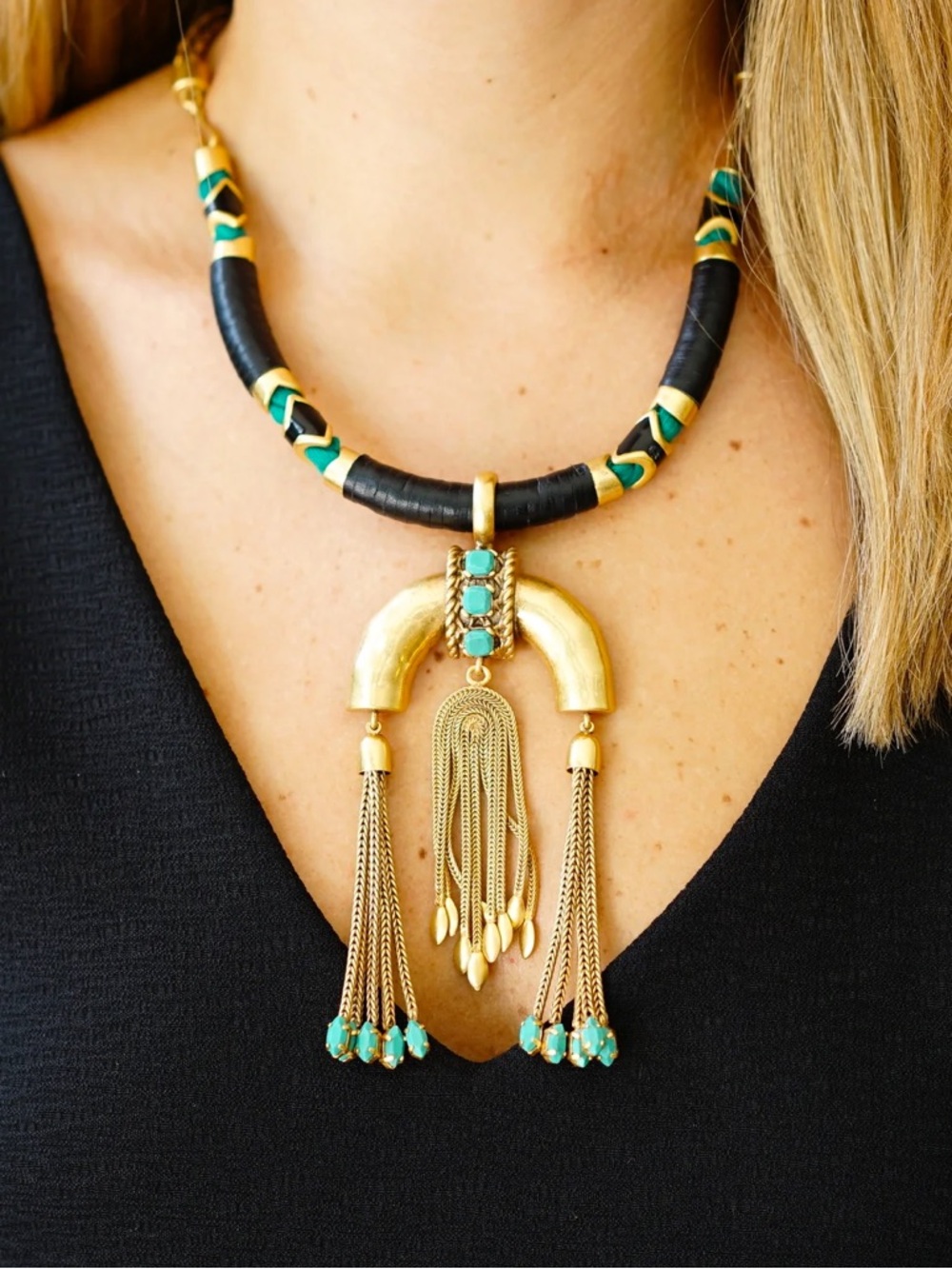 Stella & Dot Odeon Necklace.